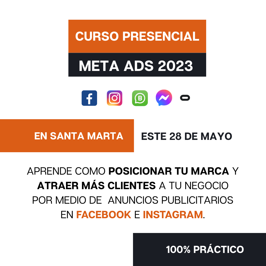CURSO DE META ADS EN SANTA MARTA