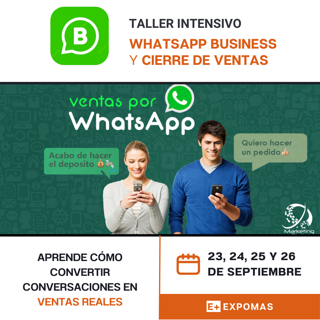 Taller de Whatsapp y cierre de ventas